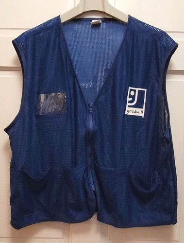 Goodwill empoloyee blue - goodwill, mesh